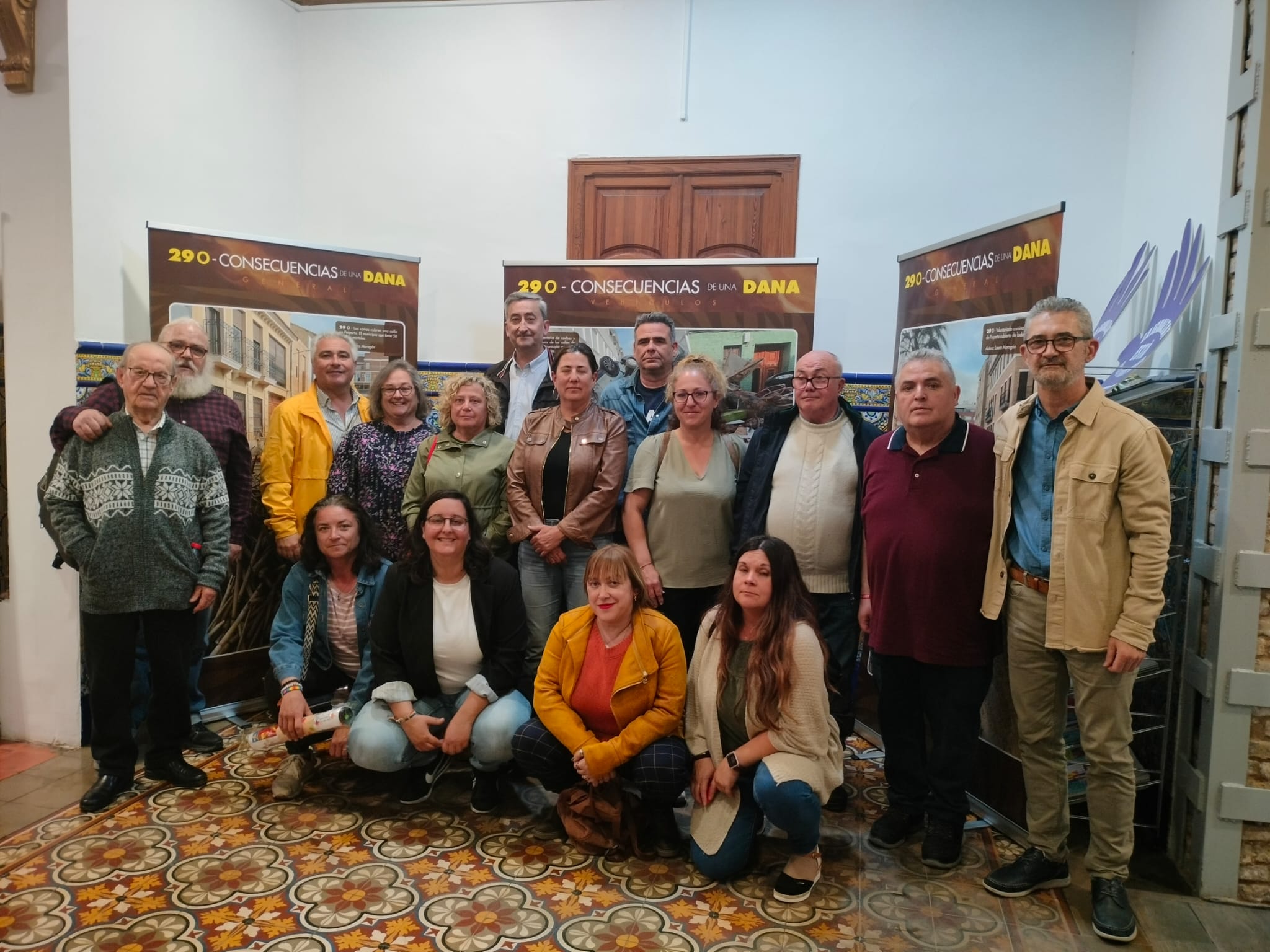 Inauguración de la Exposición sobre la DANA en l’Horta Sud